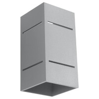 Sollux SL.0479 Wandleuchte BLOCCO grau gallery