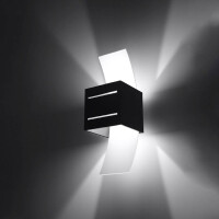 Sollux SL.0201 Wandleuchte LORETO schwarz 4