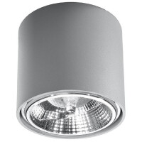 Sollux SL.0696 Deckenleuchte TIUBE grau gallery