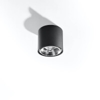 Sollux SL.0697 Deckenleuchte TIUBE schwarz 2
