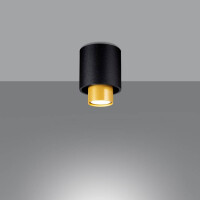Sollux SL.0982 Deckenleuchte NESI schwarz 3