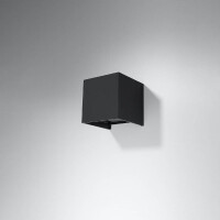 Sollux SL.0545 Wandleuchte LUCA schwarz LED IP54 2