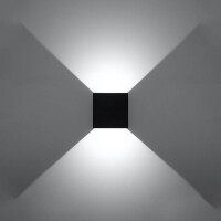 Sollux SL.0545 Wandleuchte LUCA schwarz LED IP54 3