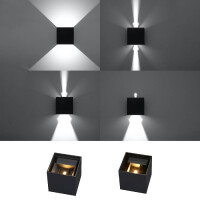 Sollux SL.0545 Wandleuchte LUCA schwarz LED IP54 7