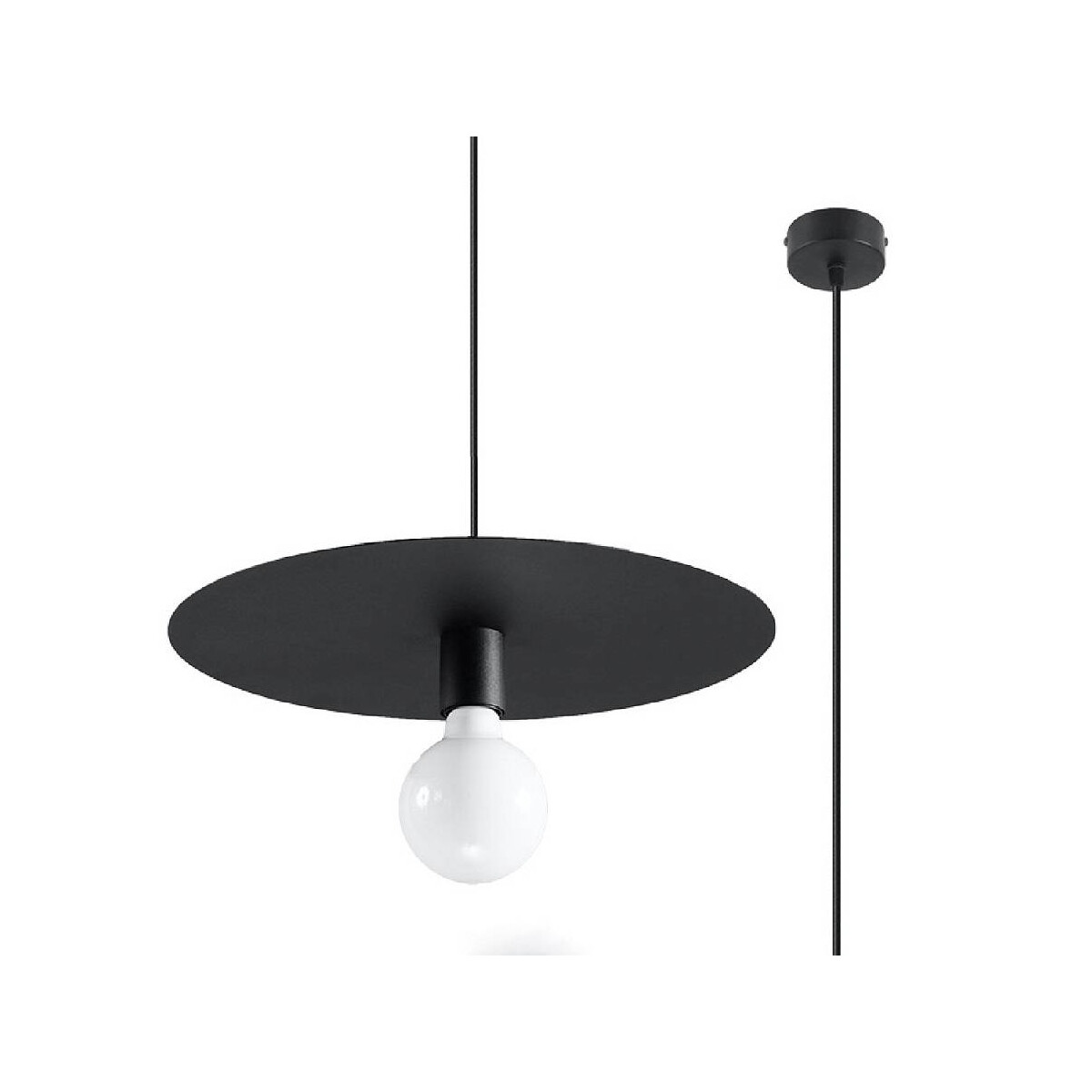 Sollux SL.0853 Pendelleuchte FLAVIO schwarz