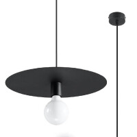 Sollux SL.0853 Pendelleuchte FLAVIO schw gallery