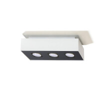 Sollux SL.0068 Deckenleuchte MONO 3 weiß 2