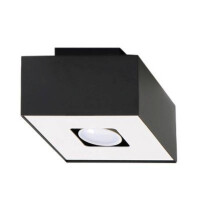 Sollux SL.0070 Deckenleuchte MONO 1 schwarz 1
