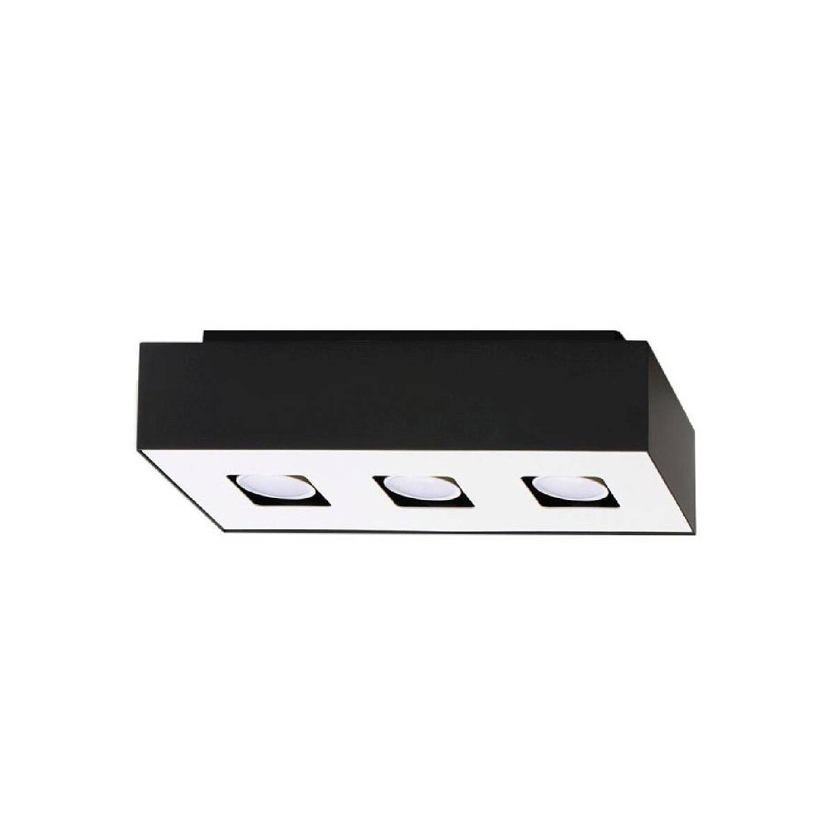 Sollux SL.0072 Deckenleuchte MONO 3 schwarz