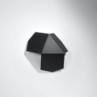 Sollux SL.0425 Wandleuchte TRE schwarz 2