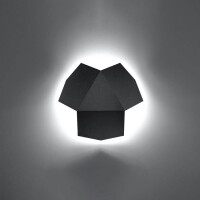Sollux SL.0425 Wandleuchte TRE schwarz 3