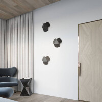 Sollux SL.0425 Wandleuchte TRE schwarz 6