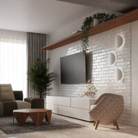 Sollux SL.0934 Wandleuchte SENSES weiß 7