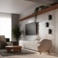 Sollux SL.0935 Wandleuchte SENSES schwarz 7