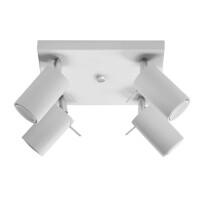 Sollux SL.0090 Deckenleuchte RING 4 wei& gallery
