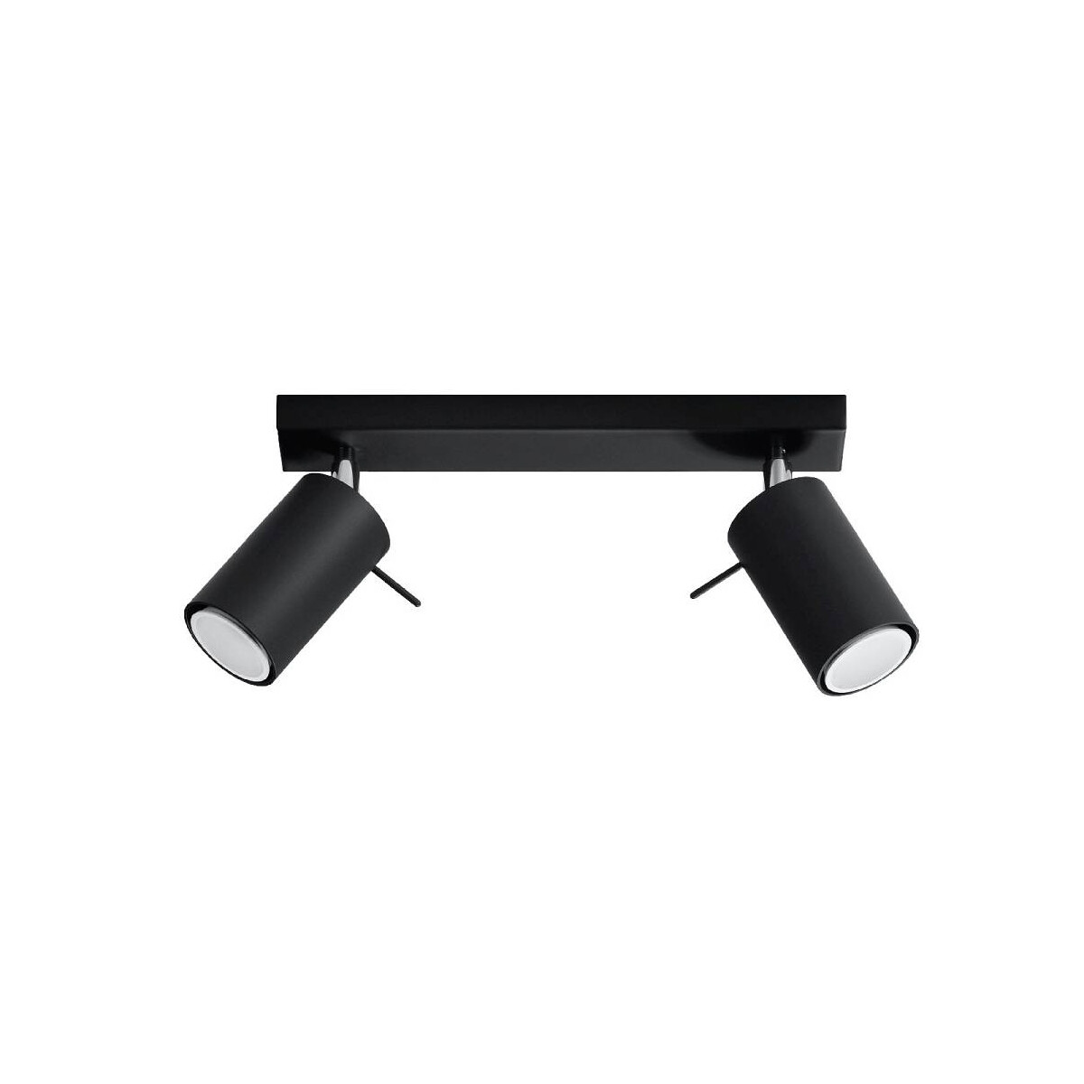 Sollux SL.0092 Deckenleuchte RING 2 schwarz