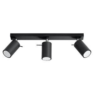 Sollux SL.0093 Deckenleuchte RING 3 schwarz