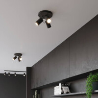 Sollux SL.1016 Deckenleuchte RING 3P schwarz 7