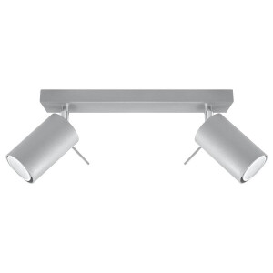 Sollux SL.0450 Deckenleuchte RING 2 grau