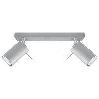 Sollux SL.0450 Deckenleuchte RING 2 grau gallery
