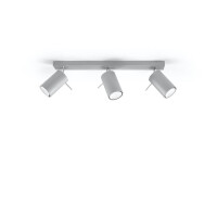 Sollux SL.0451 Deckenleuchte RING 3 grau 2