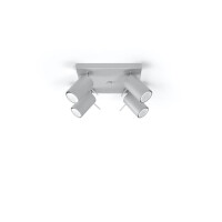 Sollux SL.0452 Deckenleuchte RING 4 grau 2