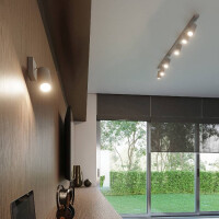 Sollux SL.0452 Deckenleuchte RING 4 grau 8