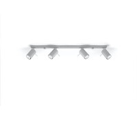 Sollux SL.0453 Deckenleuchte RING 4L grau 2