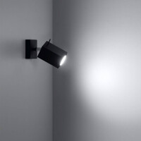 Sollux SL.0099 Wandleuchte MERIDA schwarz 3
