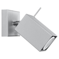 Sollux SL.0455 Wandleuchte MERIDA 1 grau gallery
