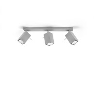 Sollux SL.0457 Deckenleuchte MERIDA 3 grau 2