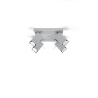 Sollux SL.0458 Deckenleuchte MERIDA 4 grau 2