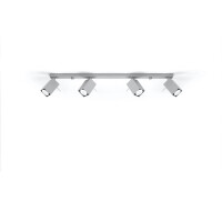 Sollux SL.0461 Deckenleuchte MERIDA 4L grau 2
