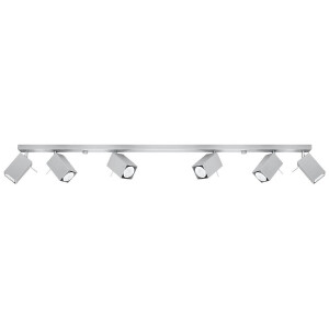Sollux SL.0462 Deckenleuchte MERIDA 6L grau