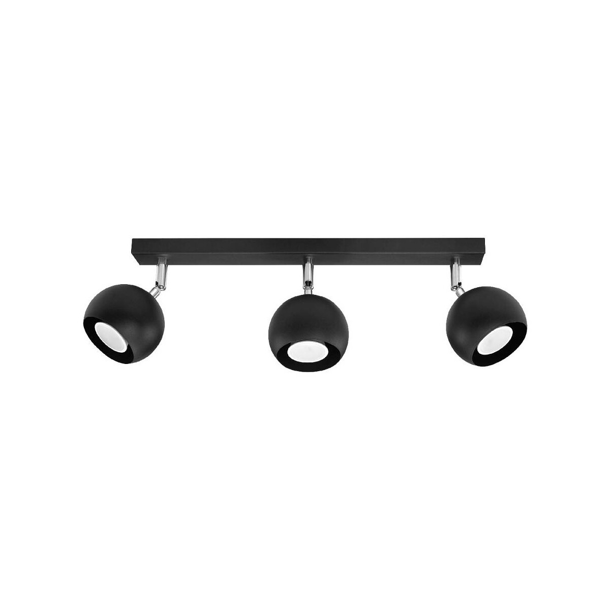 Sollux SL.0445 Deckenleuchte OCULARE 3 schwarz