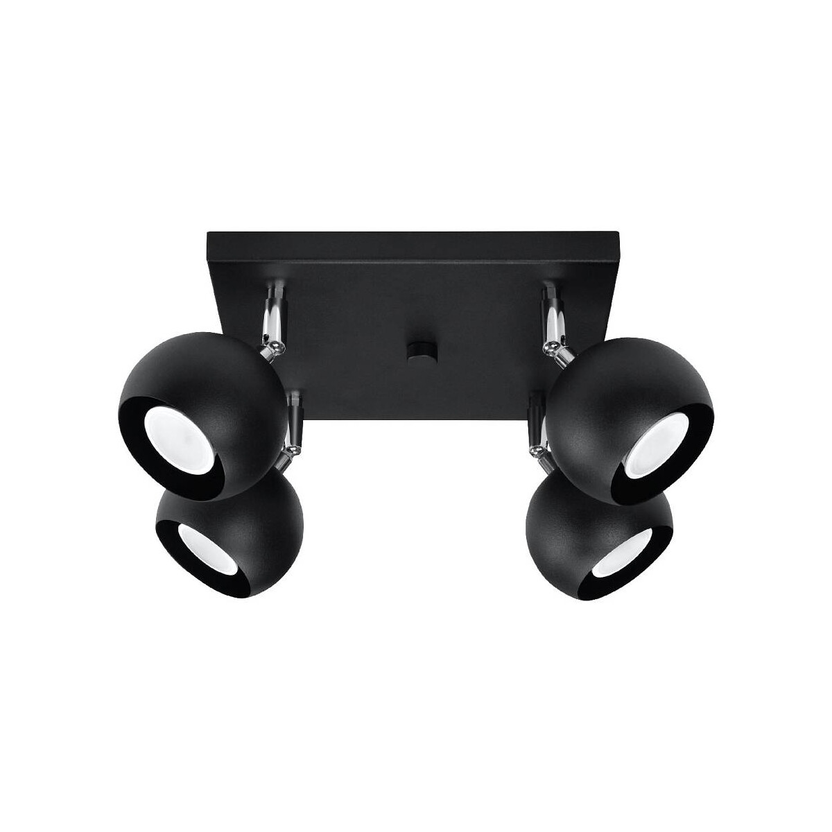 Sollux SL.0446 Deckenleuchte OCULARE 4 schwarz