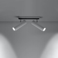 Sollux SL.0496 Deckenleuchte DIREZIONE 2 weiß 3