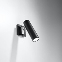 Sollux SL.0498 Wandleuchte DIREZIONE schwarz 2
