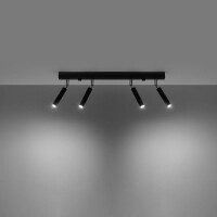 Sollux SL.0900 Deckenleuchte EYETECH 4 schwarz 3