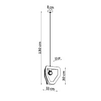 Sollux SL.0929 Pendelleuchte TRES weiß 4