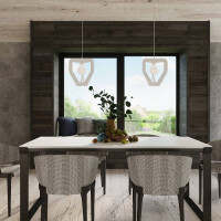 Sollux SL.0929 Pendelleuchte TRES weiß 6