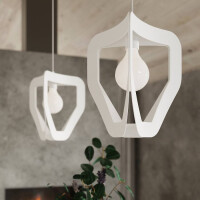 Sollux SL.0929 Pendelleuchte TRES weiß 8