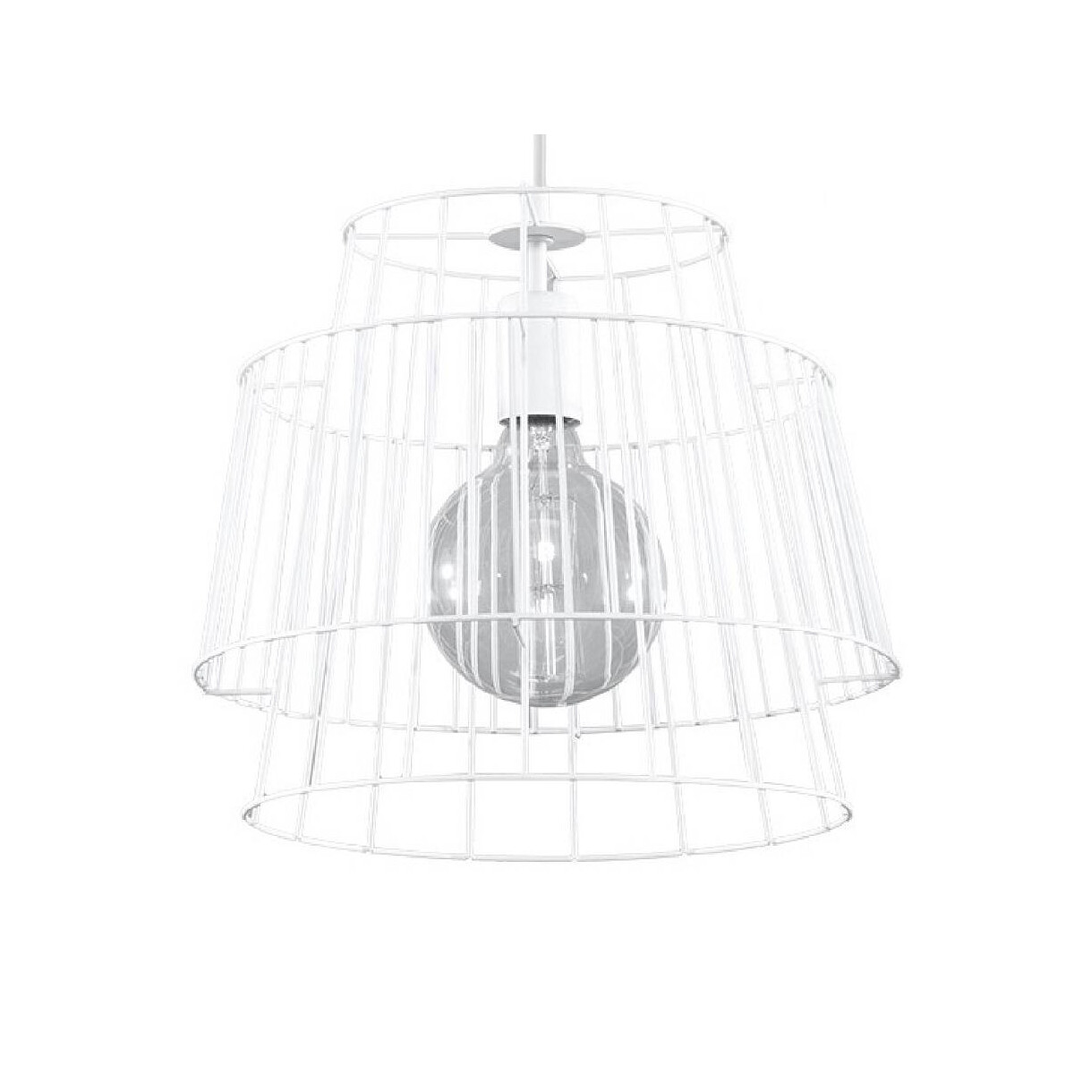 Sollux SL.0662 Pendelleuchte GATE weiß