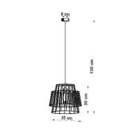 Sollux SL.0662 Pendelleuchte GATE weiß 4