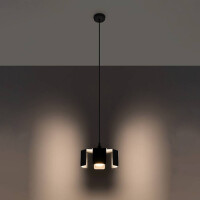 Sollux SL.0667 Pendelleuchte TULIP schwarz 3