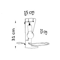 Sollux SL.0880 Tischlampe ARBY schwarz 4