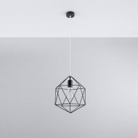 Sollux SL.0291 Pendelleuchte Gaspare schwarz 2