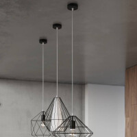 Sollux SL.0291 Pendelleuchte Gaspare schwarz 8