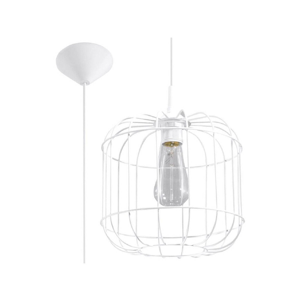 Sollux SL.0295 Pendelleuchte Celta weiß