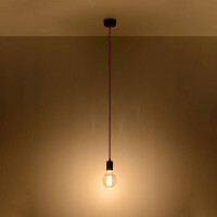 Sollux SL.0152 Pendelleuchte EDISON schwarz 3